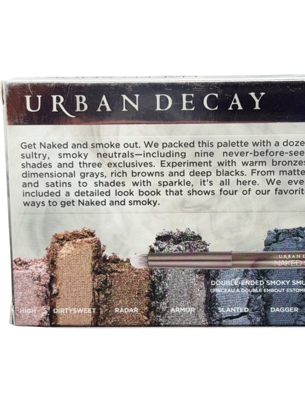 NIB Urban Decay Naked Smoky Eyeshadow Palette 12 Shades & Brush | VTG Icon Indie - Picture 3 of 11